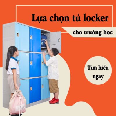 Những yếu tố cơ bản quyết định giải pháp tủ locker cho trường học