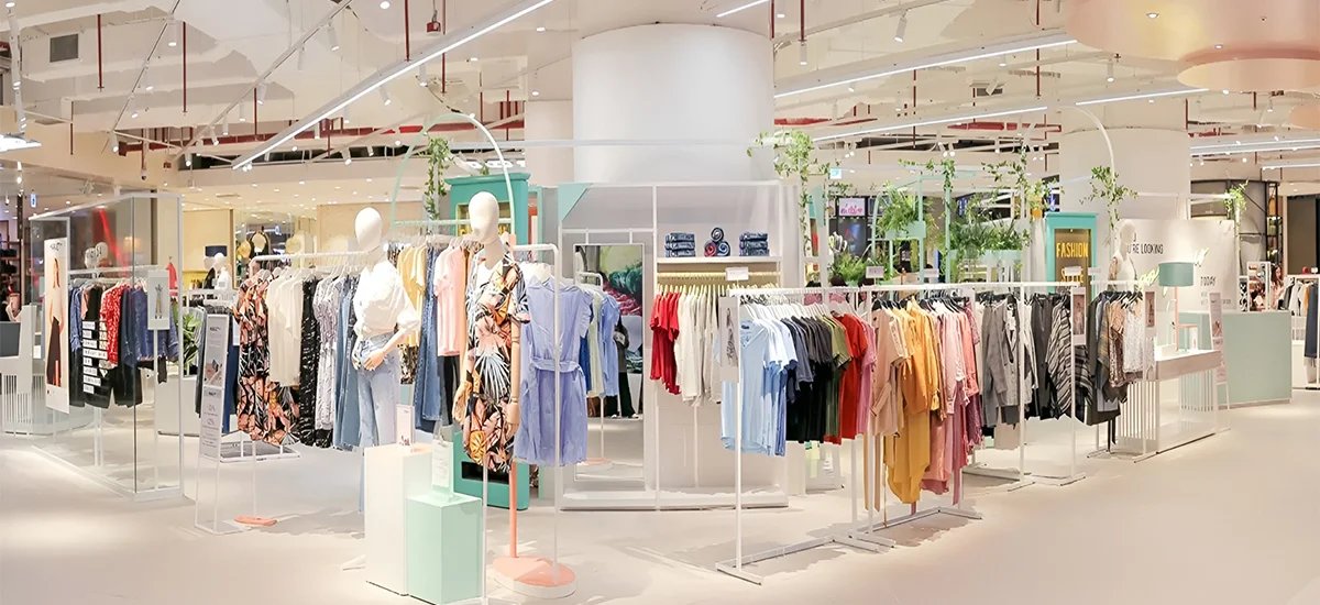 Khu vực mua sắm hiện đại của siêu thị Lotte (Nguồn: Internet)