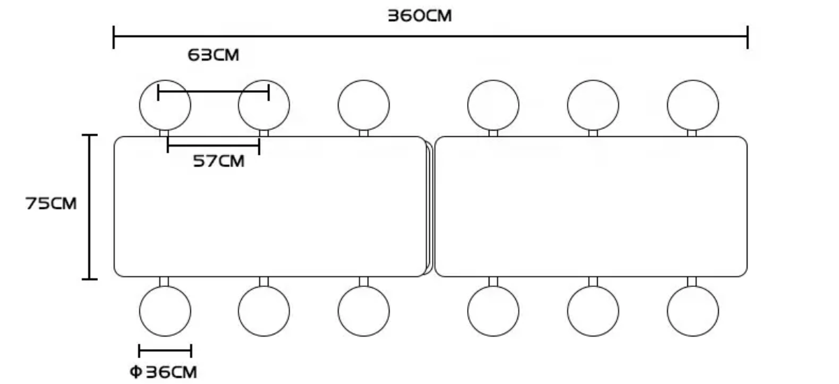 bàn ăn căn tin kèm ghế