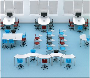 ghế học sinh xoay maxima