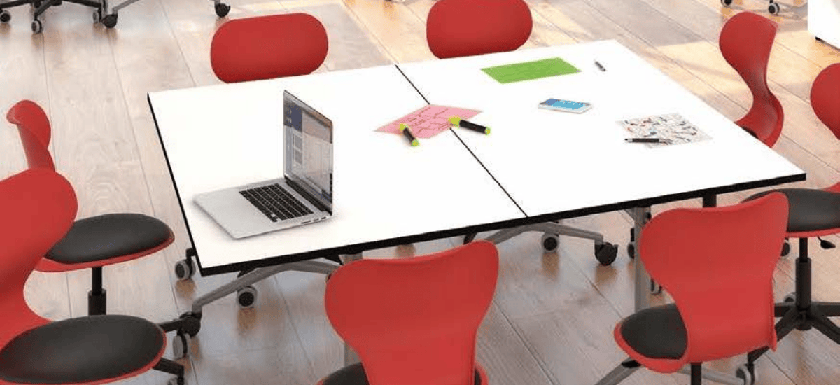 bàn học gỗ Alufloop