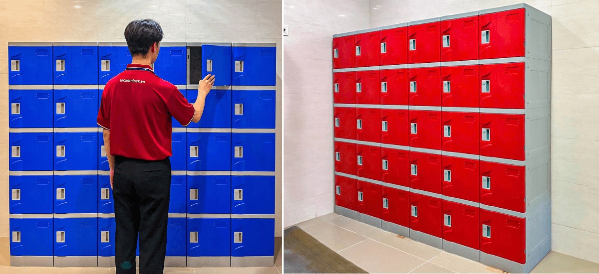 tủ nhựa abs tại môi trường học thân thiện