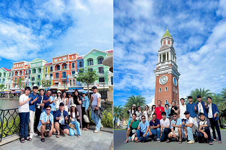 Khép lại hành trình bằng sắc màu rực rỡ tại GrandWorld – “thành phố không ngủ” của Phú Quốc.