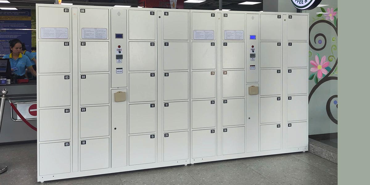 Tủ gửi đồ thông minh phục vụ du khách tại Phú Quốc