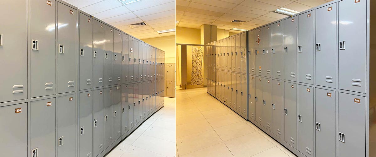 Tủ locker sắt dòng N2 với kết cấu vững chắc, đáp ứng nhu cầu sử dụng cường độ cao.