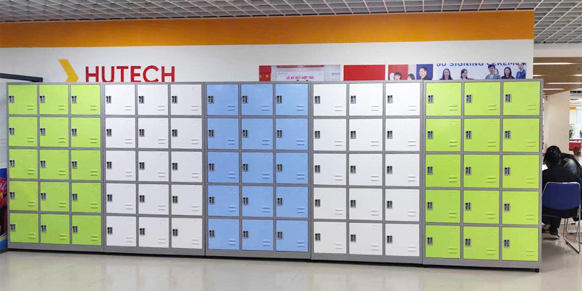 Tủ locker sắt khóa số 3S – thao tác đơn giản, dễ sử dụng