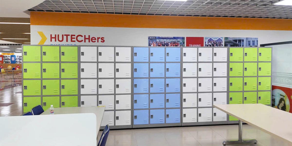 Tủ locker sắt – kết cấu bền bỉ, phù hợp không gian công cộng