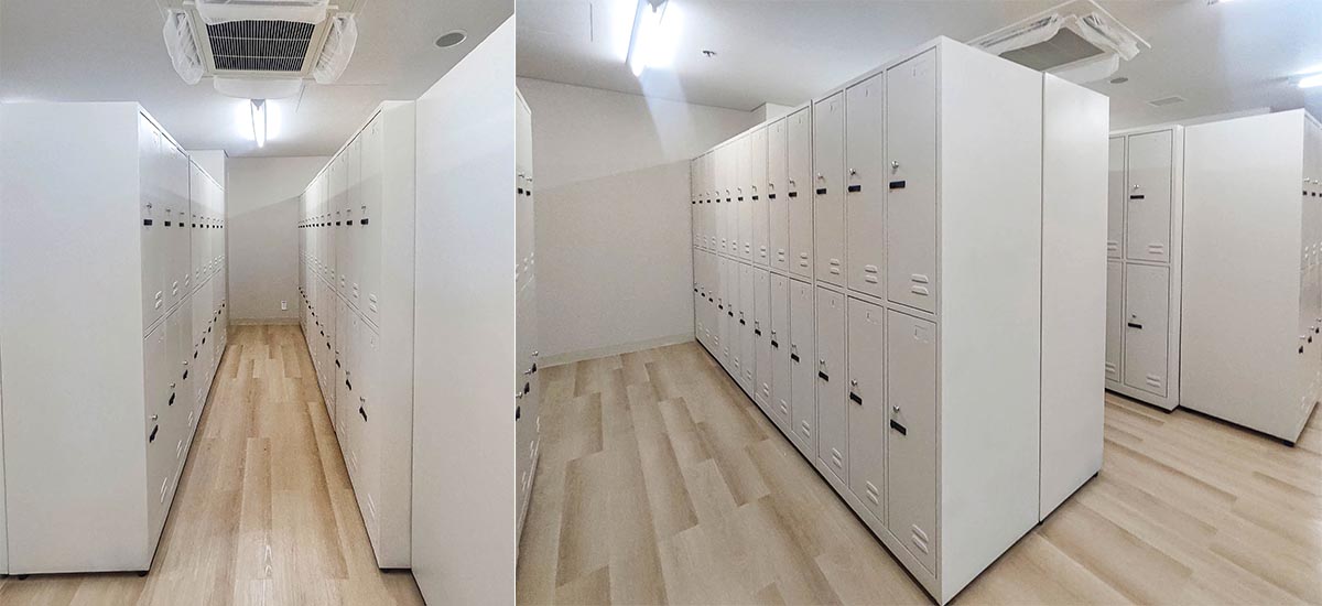 Tủ locker sắt thiết kế phù hợp môi trường nhà máy, sử dụng thường xuyên