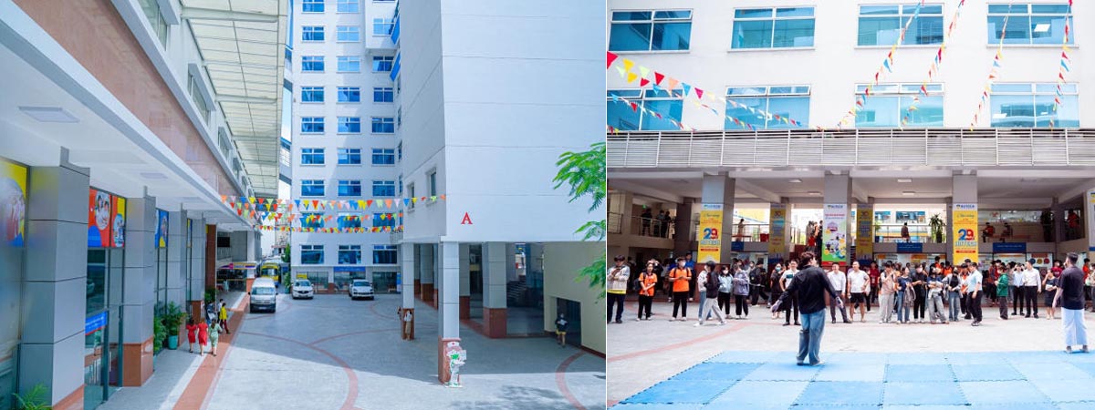 Toàn cảnh khuôn viên Đại học Công nghệ TP. Hồ Chí Minh