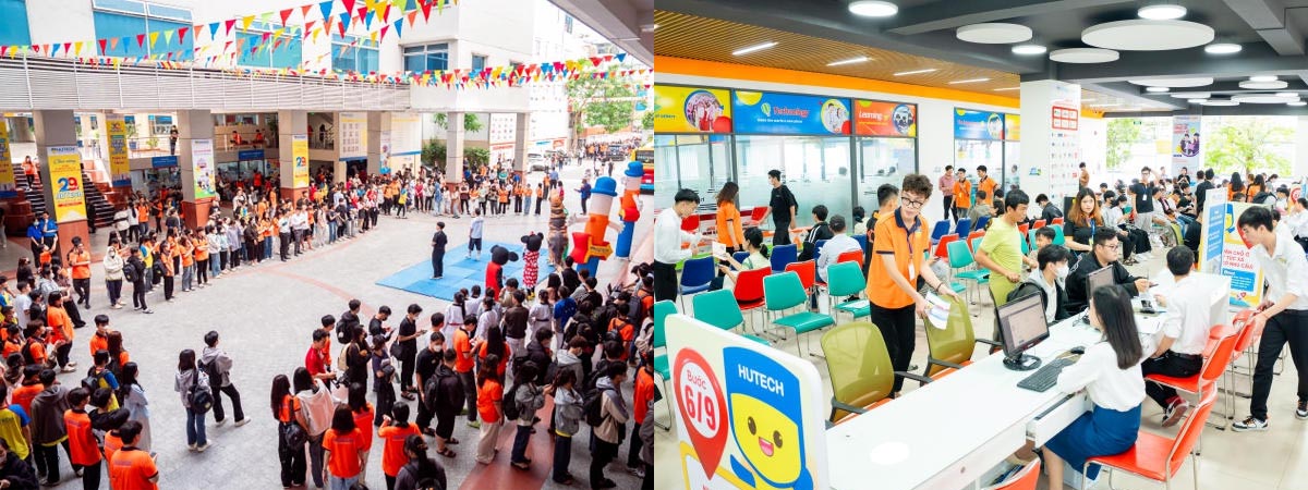 Sinh viên Đại học Công nghệ trong các hoạt động học tập thường ngày