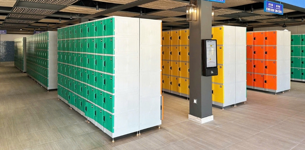 Hệ thống kiosk tại Aqua Adventure