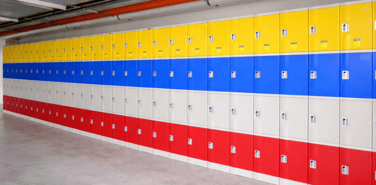 Tủ locker Bệnh viện Đa khoa Tân Hưng