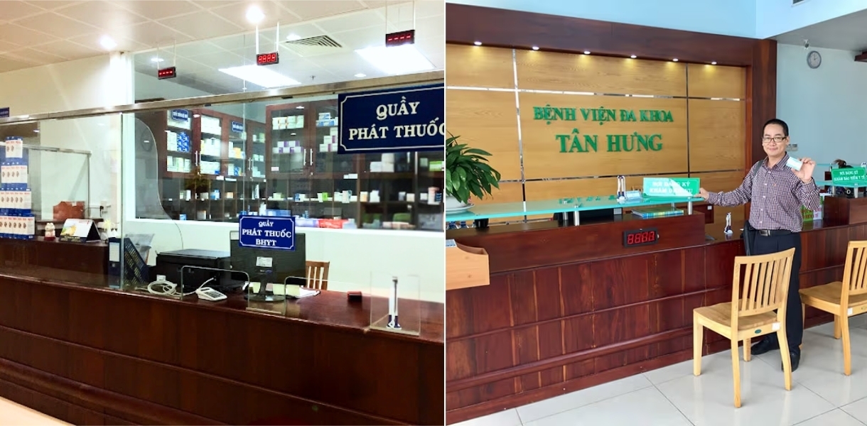 Cơ sở vật chất tiện nghi tại Bệnh viện Đa khoa Tân Hưng