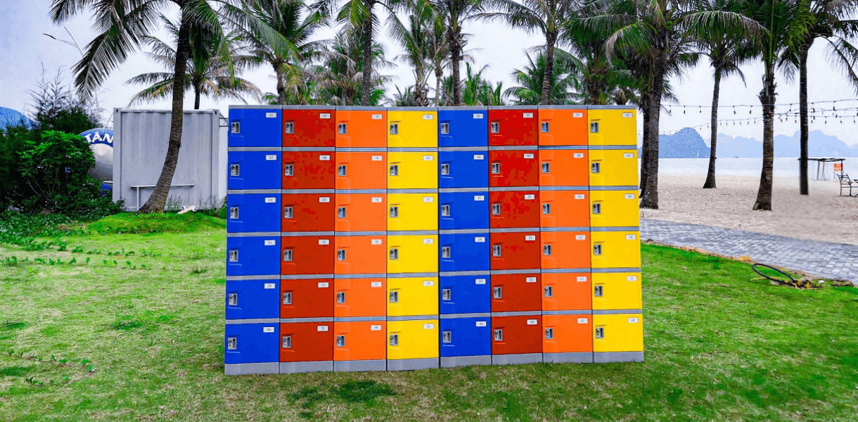 Tủ locker tiện ích hỗ trợ vận hành hiệu quả và nâng cao trải nghiệm du khách.