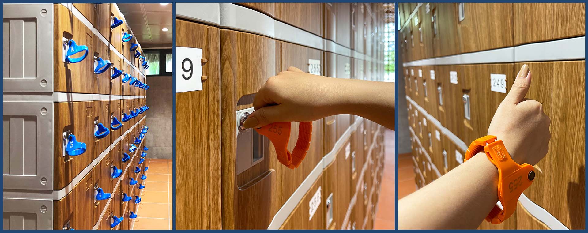 Vòng tay khóa chìa tại Quảng Trường Ngọc Bích