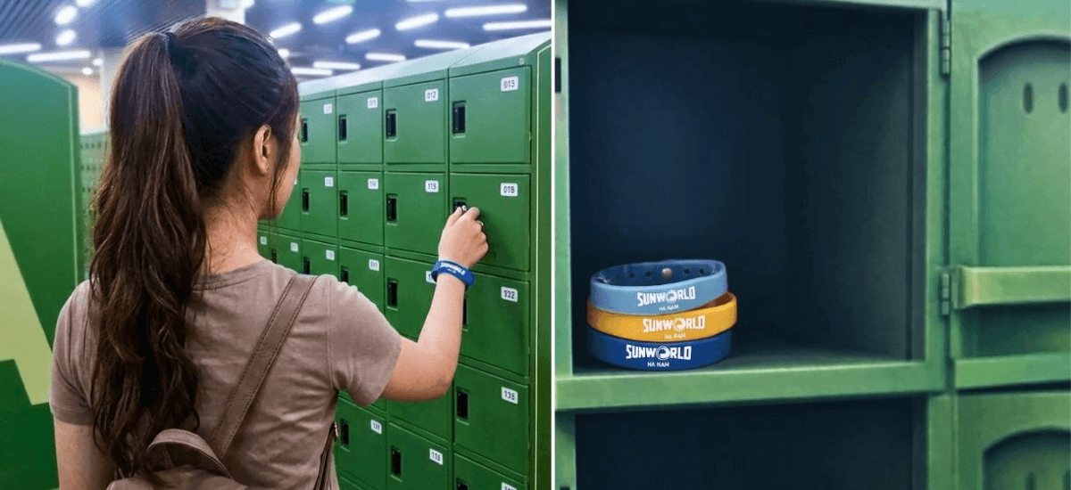 Vòng tay Wristband chống nước hỗ trợ thao tác lưu trữ nhanh chóng.
