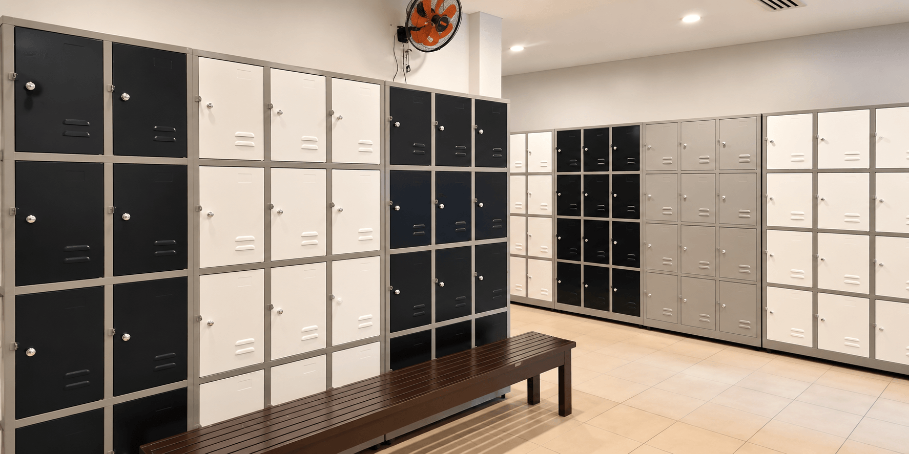 Tủ để đồ công nhân tại nhà máy